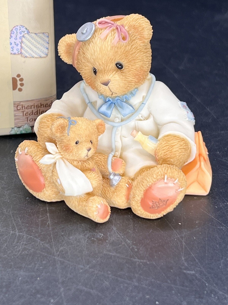 Cherished Teddies Dr. Darlene Makebetter CT004 1998 Symbol Of