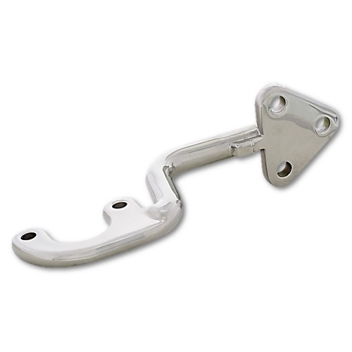 1928-37 Ford Pickup Truck LH or RH Tail Light Lamp Bulb Lens Stainless Bracket - 第 1/2 張圖片