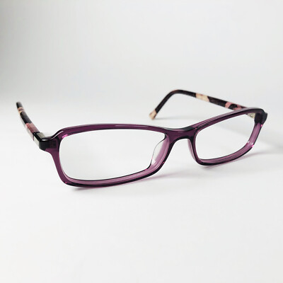 EMILIO PUCCI Brille TRANSLUCENT PURPLE RECTANGLE BrillengestellMOD:EP2646 539