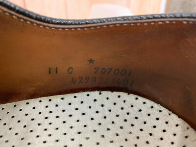 Vintage Sears Black Leather Wing Tip Shoes Essex Magic  display picture 1