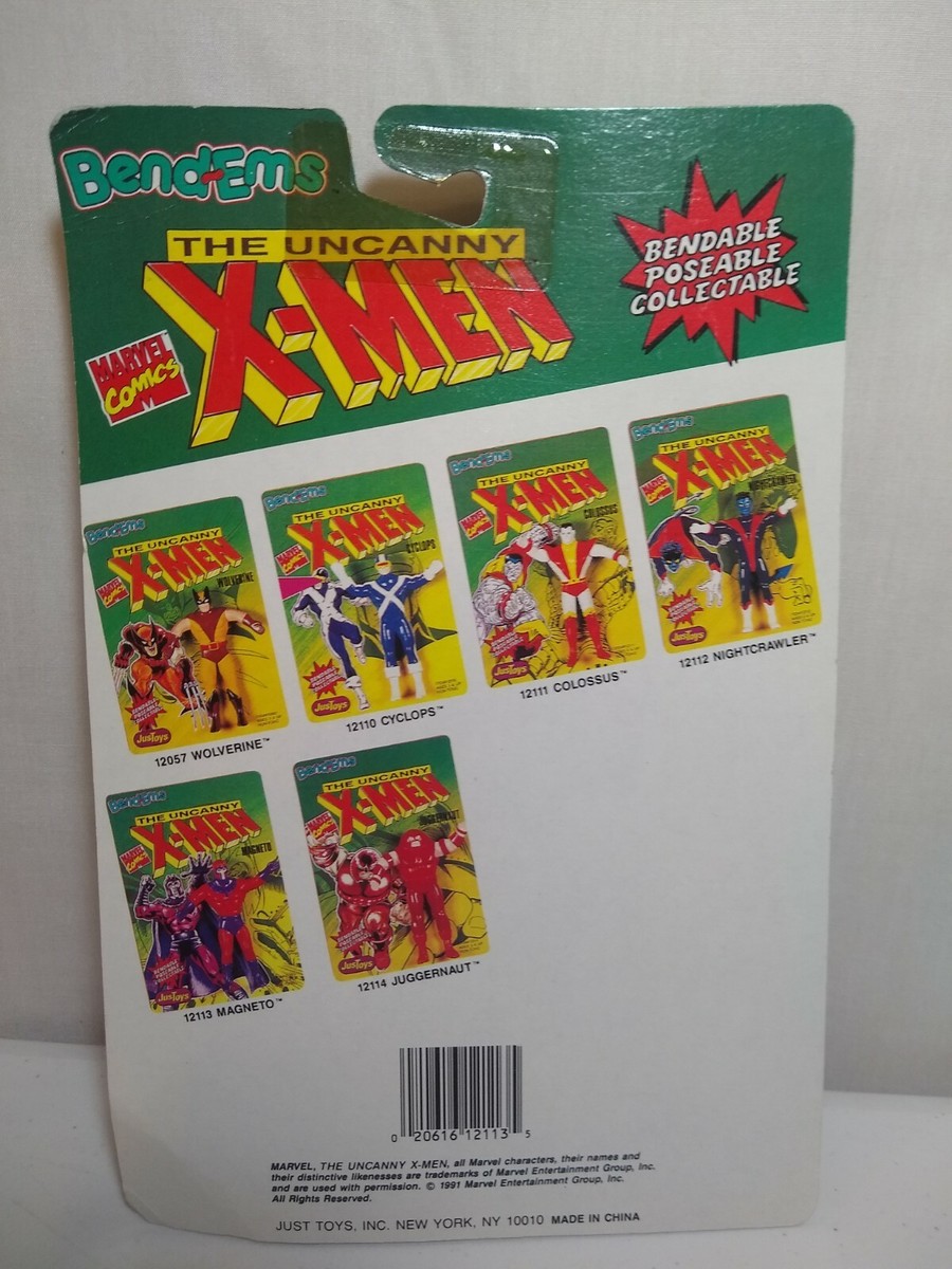 1991 JUST TOYS BEND-EMS MARVEL THE UNCANNY X-MEN MAGNETO 12113 | eBay