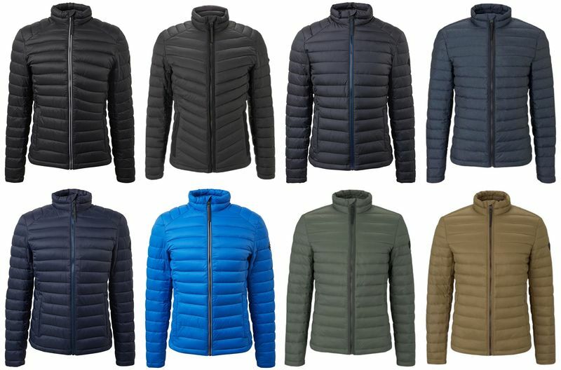 Tom Tailor Herren Steppjacke mit Wattierung