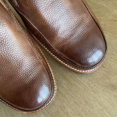 Mens GRAVITY DEFYER Woodford BROWN Loafers SLIP-ON Leather  display picture 2