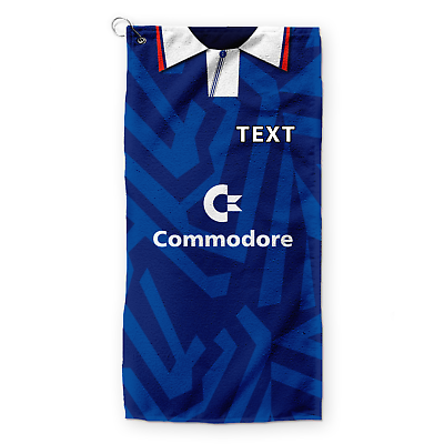 Begravelse Lad os gøre det vedtage Chelsea 1992 Home Shirt Retro Football Personalised Vintage Golf Towel Clip  | eBay