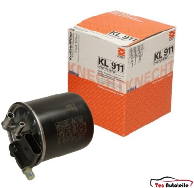 MAHLE Kraftstofffilter für MERCEDES A 180d CLA 200d C E G GL ML 350d CDi BlueTec