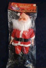 Pupazzo Decorazione Natale Santa Claus Babbo Natale Vintage Anni 70 Collezione