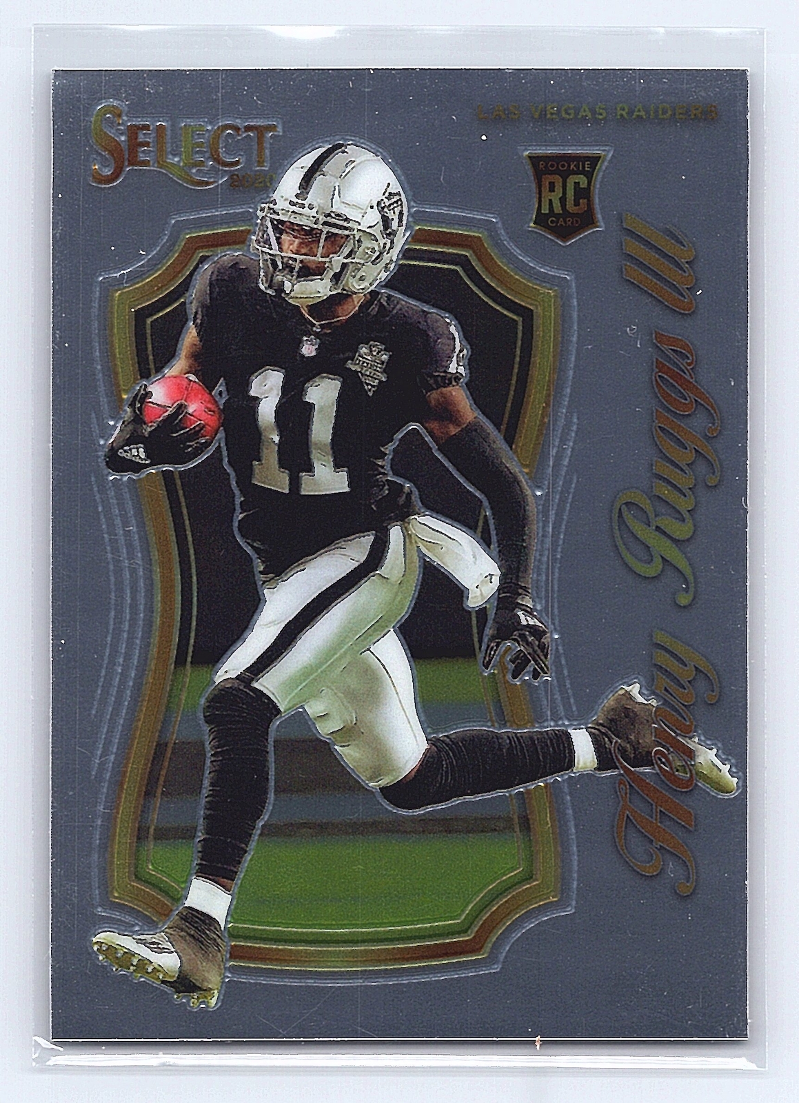 Henry Ruggs Rookie 2020 Panini Select #SCR-5 Henry Ruggs lll Select Certified Rookies MT ...