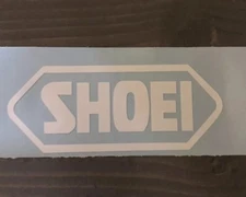 Shoei Vinyl Window Decal Sticker 5” x 2"  Choose Your Color