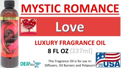 Aromar Mystic Romance Premium Luxury Fragrance Oil 237mL/ 8 oz (Love)
