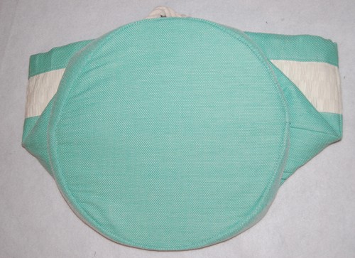 TUCHKÖRBE zwei Posten MINTGRÜN cremeweiße GRIFFE zwei Größen - Bild 4 von 5
