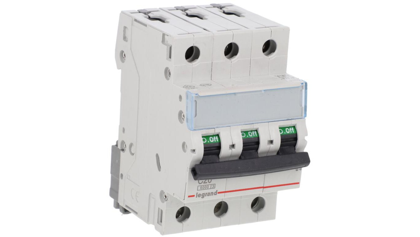 Circuit breaker 3P C 20A 6kA AC S303 TX3 403546 /T2UK