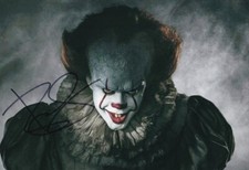 BILL SKARSGARD signed Autogramm 20x30cm IT PENNYWISE in Person autograph ACOA