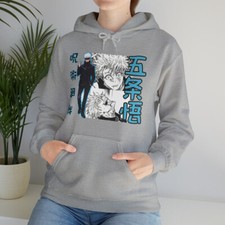 Gojo Satoru Hoodie Jujutsu Kaisen Anime Clothing Cosplay Manga Japan Sweatshirt