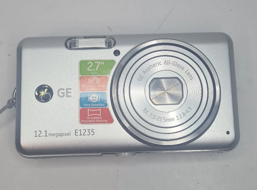 General Imaging GE E1235 12.1MP Digital Camera Fully Working With LoPro Case - Image 4 of 4