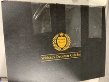 Kollea 17.6 Oz Whiskey Decanter Set with 3 Oz Detachable Liquor Dispenser. **