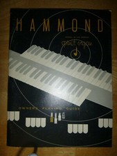 Hammond M-100 Series Tonewheel Spinet Organ Owner's Guide