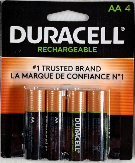 Duracell Rechargeable AA NiMH (4-pack)