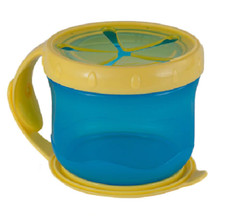 Playtex Twist n Click Snacker with Lid, Blue