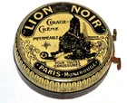 Early Lion Noir Black Lion Shoe Polish Tin 1920