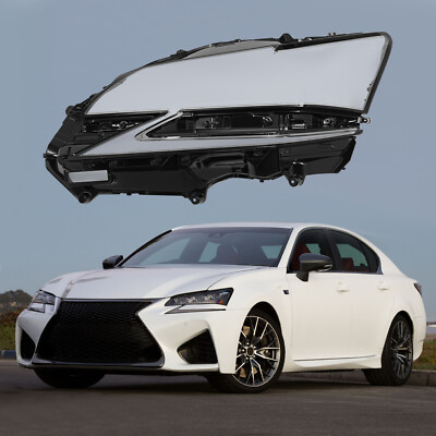 LH Front Headlight Cover For 2016-2020 LEXUS GS250 GS350 Left