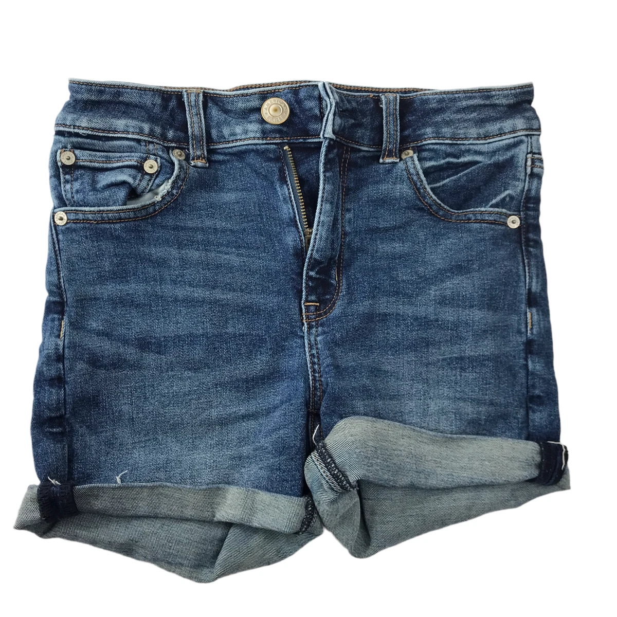 Size 2 deals denim shorts