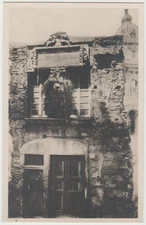Vintage RPPC Christopher Columbus House Genoa Italy Real Photo Postcard
