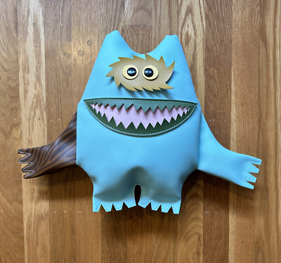 ナウガモンスター　Naugahyde Rare Nauga Monster Naugahyde Plush Doll Toy Vintage Color