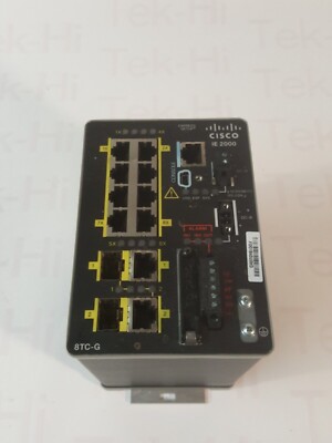 Cisco IE-2000-8TC-G Industrial Ethernet Switch 2000 Series