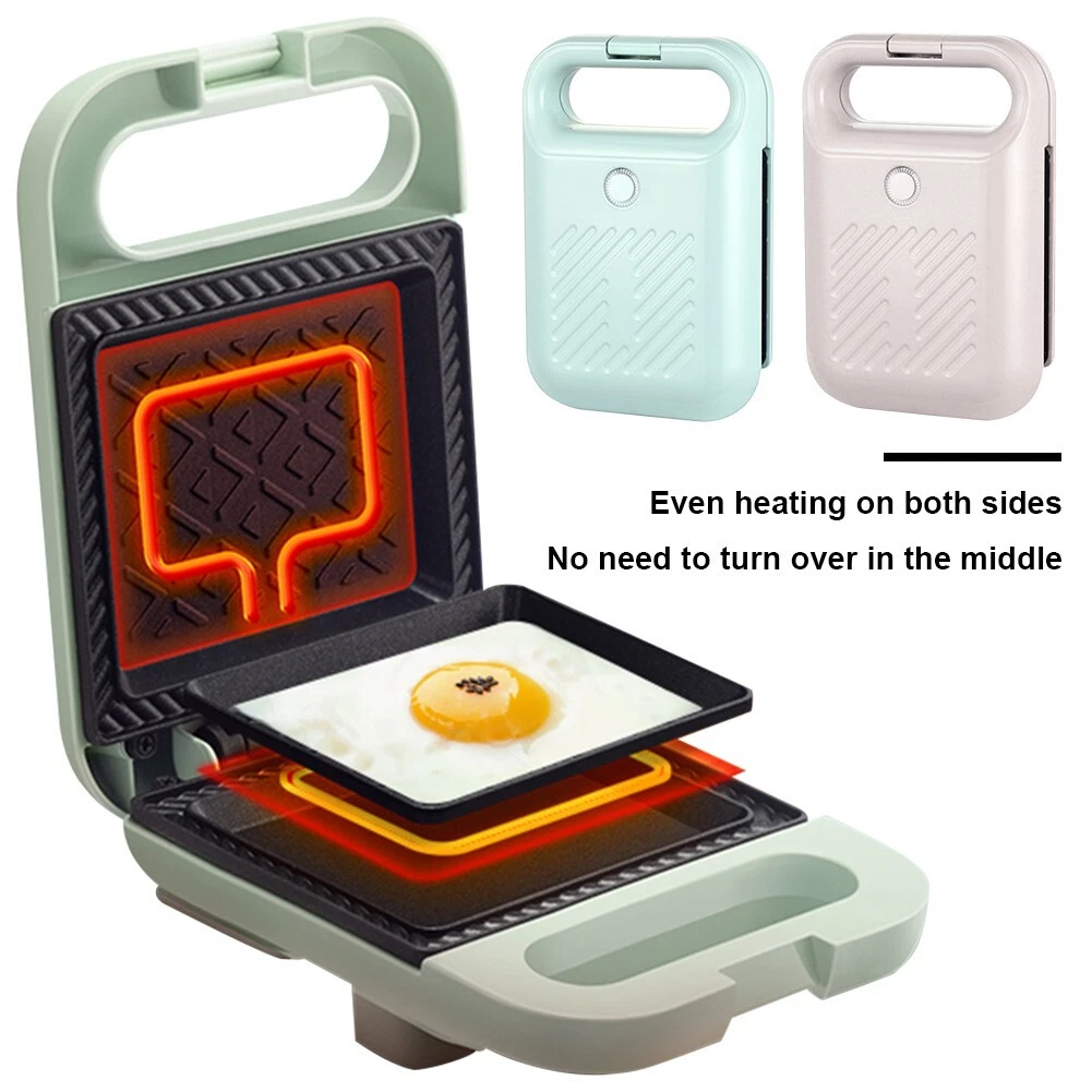EU Electric Sandwich Maker – Non-Stick Bread Press & Toaster
Opens in a new window or tab