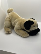 toys r us animal alley pug plush dog 13  tall
