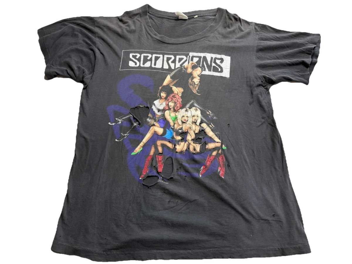 Scorpions Tour T Shirt In Men's T-Shirts for sale | eBay