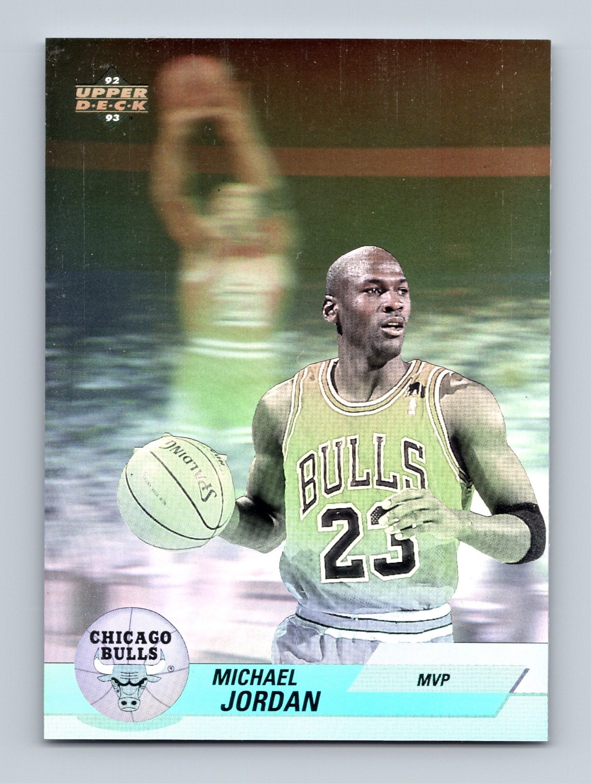 Michael Jordan 1992-93 Upper Deck - Award Winners Holograms #AW9