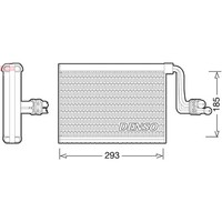 Denso Verdampfer Klimaanlage Klimaverdapfer Passend FüR BMW 1 3 X1 X3 | DEV05002
