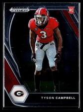 2021 Panini Prizm Draft Picks Collegiate #155 Tyson Campbell RC