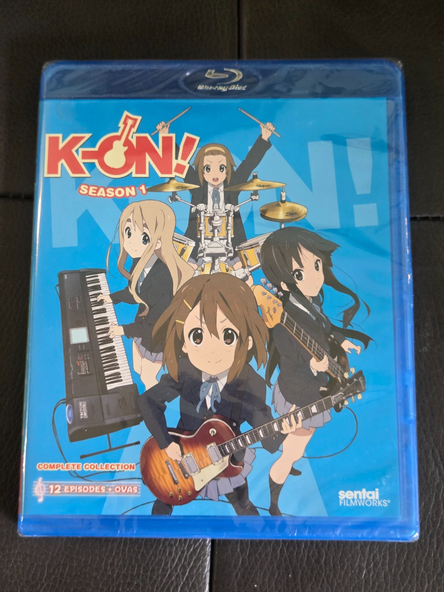K-On: Season 1 - Complete Collection (Blu-ray Disc, 2015, 2-Disc