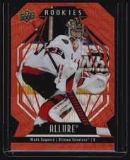 2022-23 Upper Deck Allure #140 Mads Sogaard Orange Slice