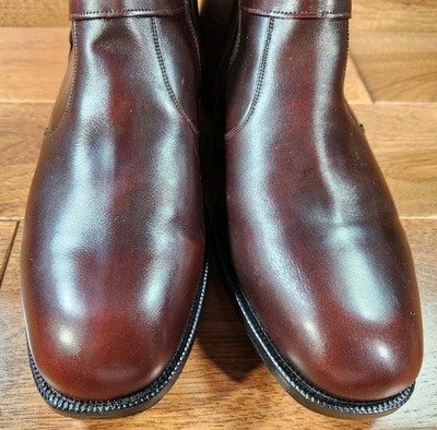 Breather Wright 468 Brown Leather Beatle Ankle Boots Arch  display picture 1