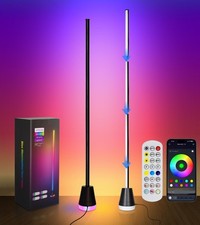 1PCS Corner Floor Lamp,Smart RGB LED Corner Lamp with App and Remote Control,...