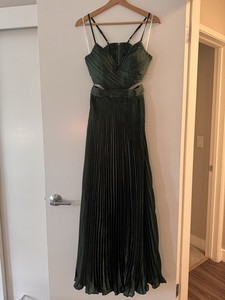 green emerald velvet dress Emerald Green Tulle Appliques A-line Long Evening Prom Dresses, Cheap   MarryLover