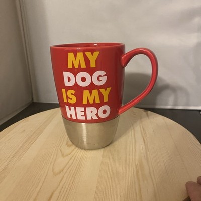 Walt Disney Bolt- My Dog Is My Hero Red Ceramic Coffee Mug 12oz