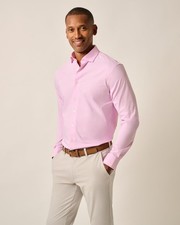 Performance Button Down Shirt - Travis johnnie-O Mens Size L