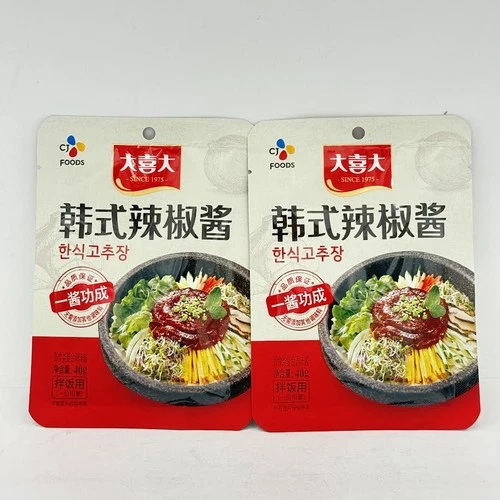 CJ Foods Korean Chili Sauce Bibimbap 40gx2bags韓式拌飯醬 - product listing photo