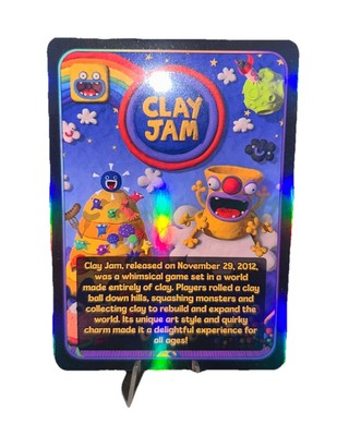 ULTRA RARE Clay Jam Unjust Nostalgia iOS Series Trading Card Holo