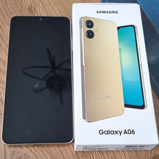 Samsung Galaxy A06 Smartphone in Gold, 4GB RAM 64GB Speicher