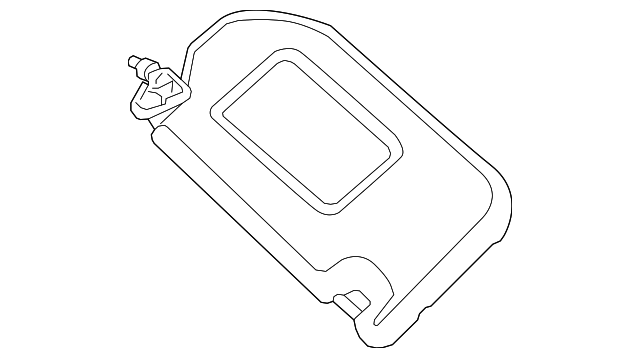 Genuine Nissan Sun Visor 96400-9PJ0A
