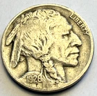 1926 P Buffalo Nickel  -  FREE SHIPPING