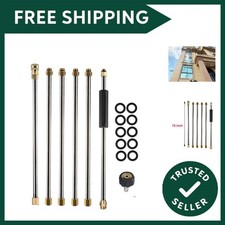 Pressure Washer Extension Wand, 90 Inch Power Washer Lance, 1/4 Inch Quick Co...