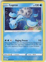 Lapras 031/172 Rare Brilliant Stars
