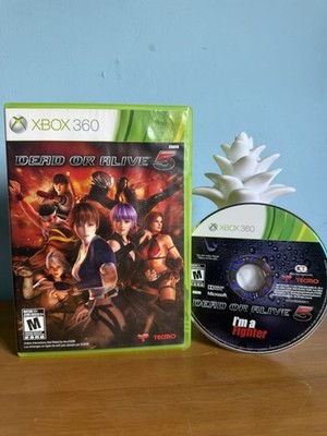 Dead or Alive 5 (Microsoft Xbox 360, 2012) No Manual Tested Working Koei Tecmo