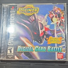 Bandai Digimon Digital Card Battle PS1 2000 NTSC-U/C T Strategy Card Multiplayer